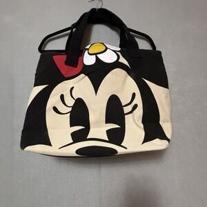 Disney Store Minnie and Mickey Mouse Double Sided Tote Bag Shoulder Bag no tags